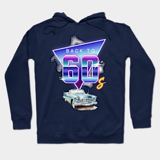 Back to 60s & Car Hoodie